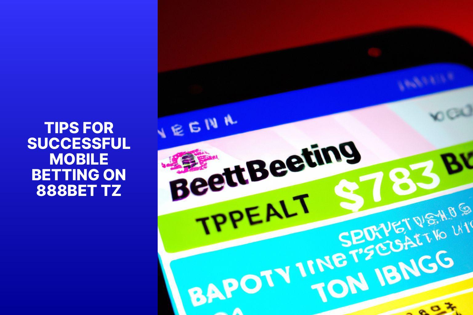 Tips for Successful Mobile Betting on 888Bet TZ - 888Bet TZ Download Guide: Get Started with Mobile Betting 