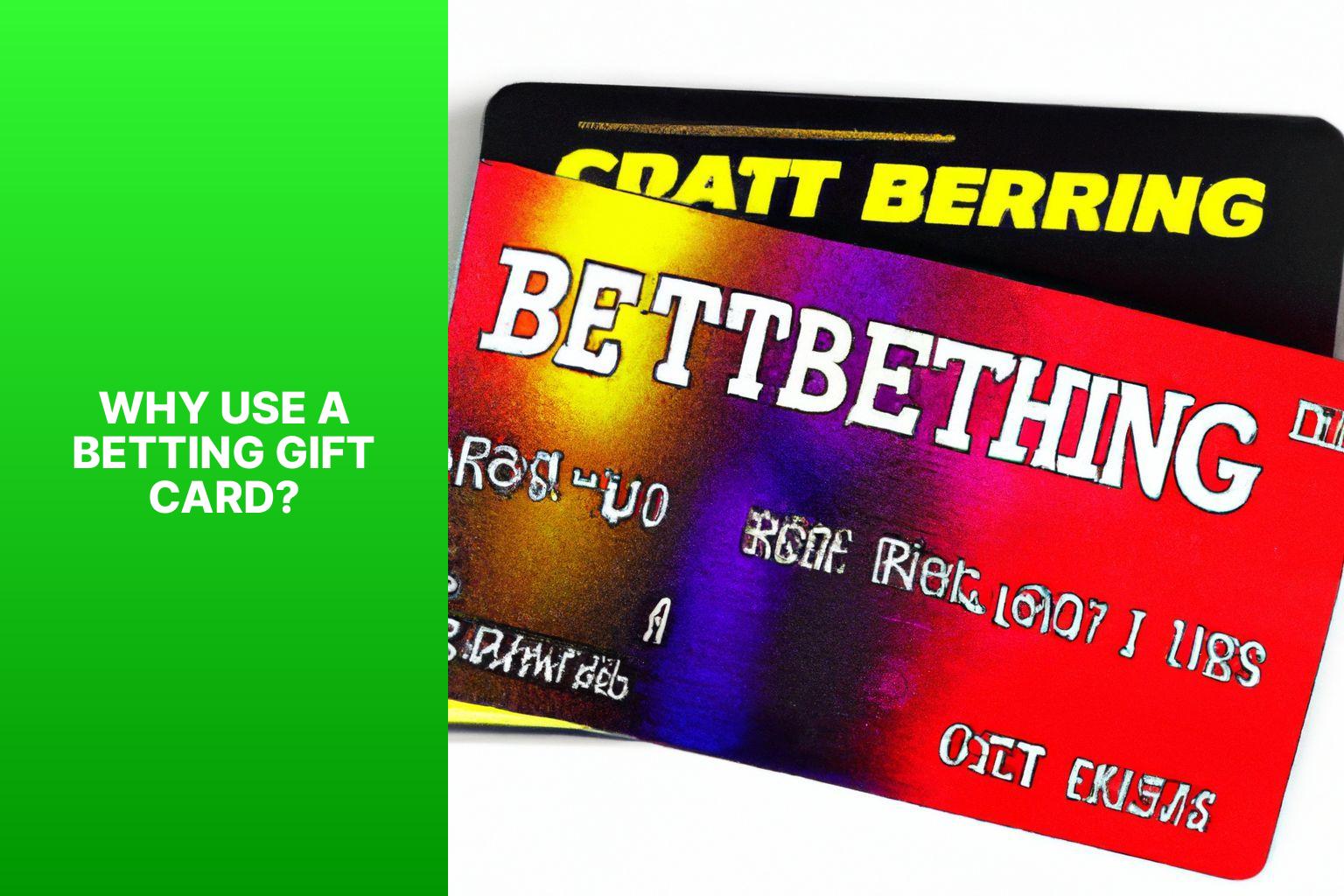 Why Use a Betting Gift Card? - Betting Gift Card: A Unique Way to Place Your Bets 