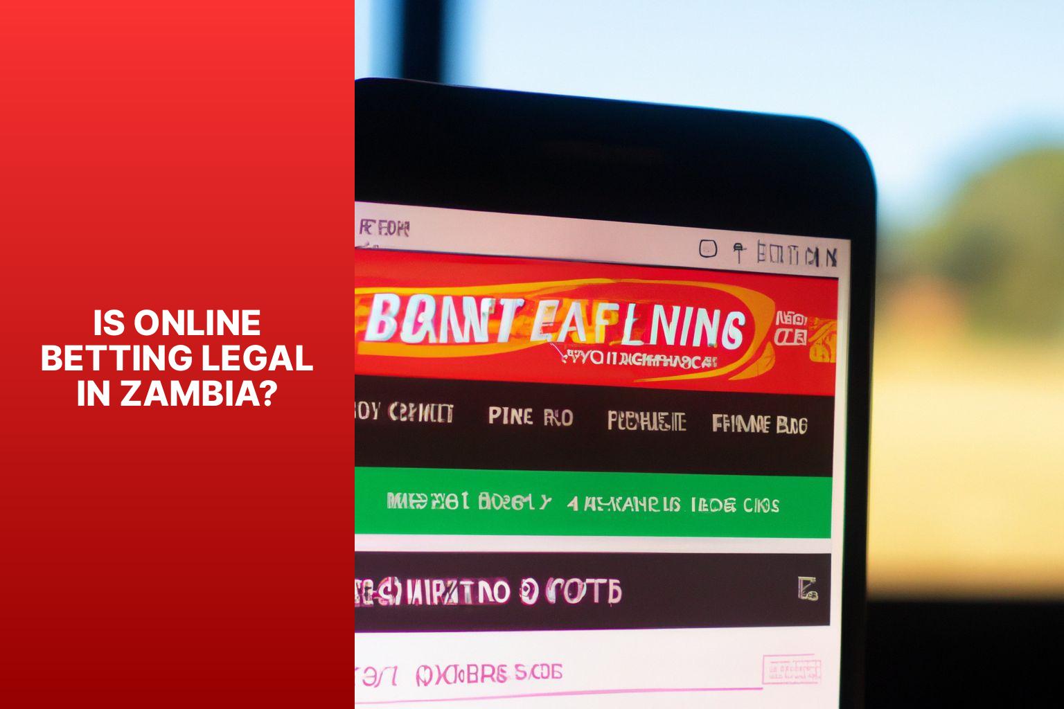 Is Online Betting Legal in Zambia? - Betting Sites in Zambia: Where Zambian Punters Can Wager 