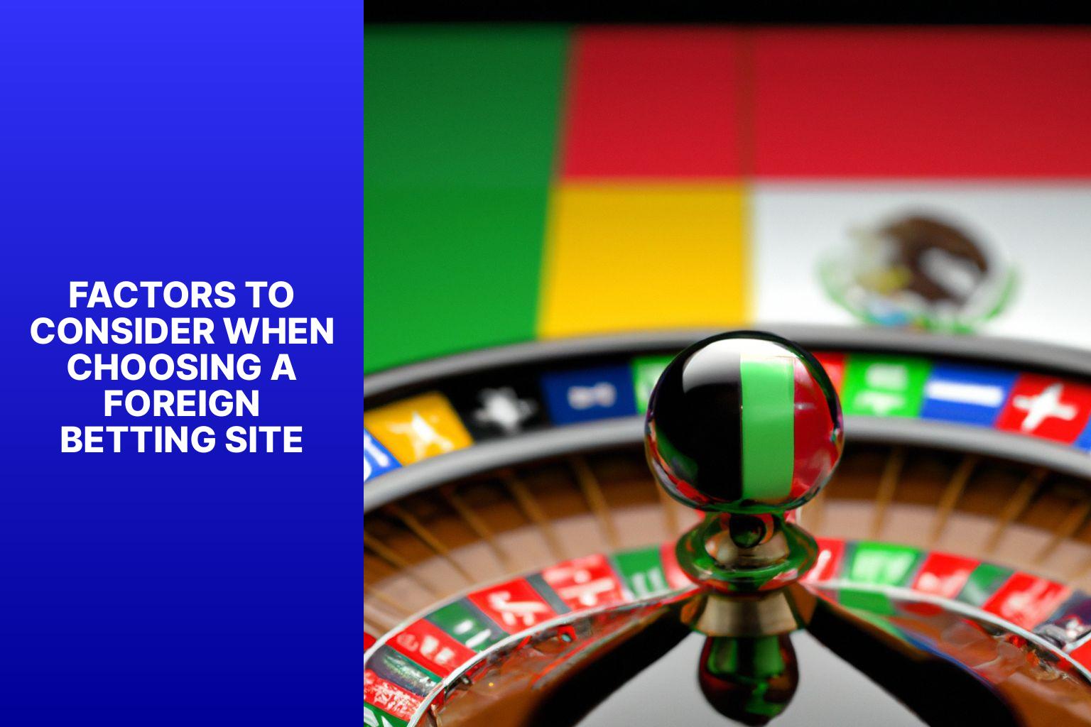Factors to Consider When Choosing a Foreign Betting Site - Foreign Betting Sites That Accept Nigeria: Where Nigerians Can Wager 