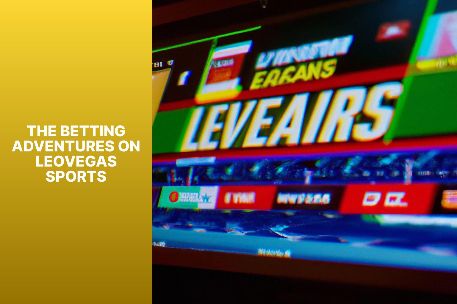 The Betting Adventures on LeoVegas Sports - LeoVegas Sports Review: Betting Adventures on LeoVegas 