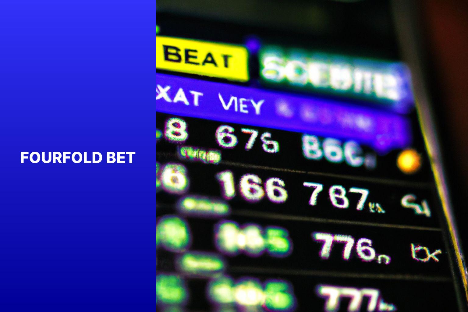 Fourfold Bet - Lucky 63 Calculator: Calculating Lucky 63 Bets 