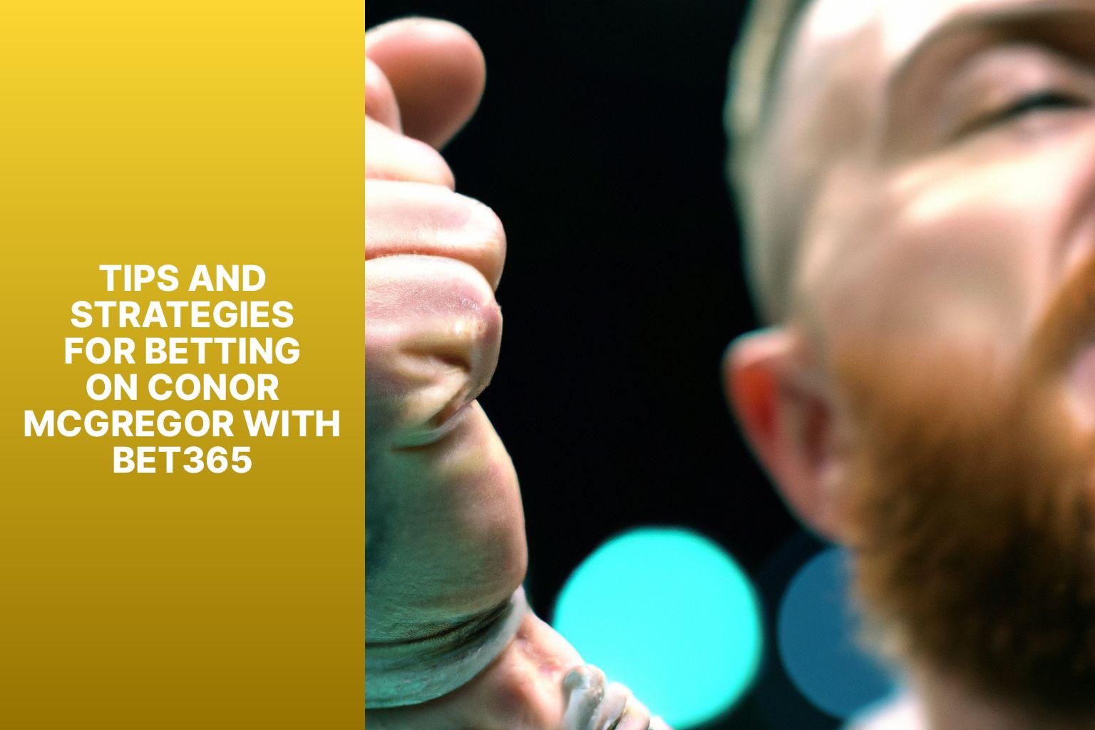 Tips and Strategies for Betting on Conor McGregor with Bet365 - McGregor Odds Bet365: Betting on Conor McGregor with Bet365 