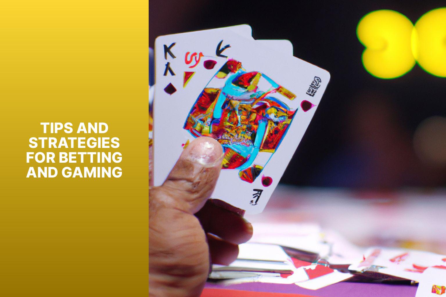 Tips and Strategies for Betting and Gaming - Rich King Casino: Betting and Gaming Adventures 