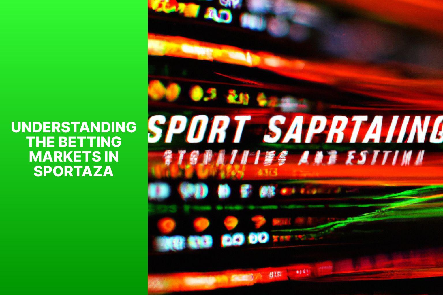 Understanding the Betting Markets in Sportaza - Sportaza: Exploring Features and Betting Markets 