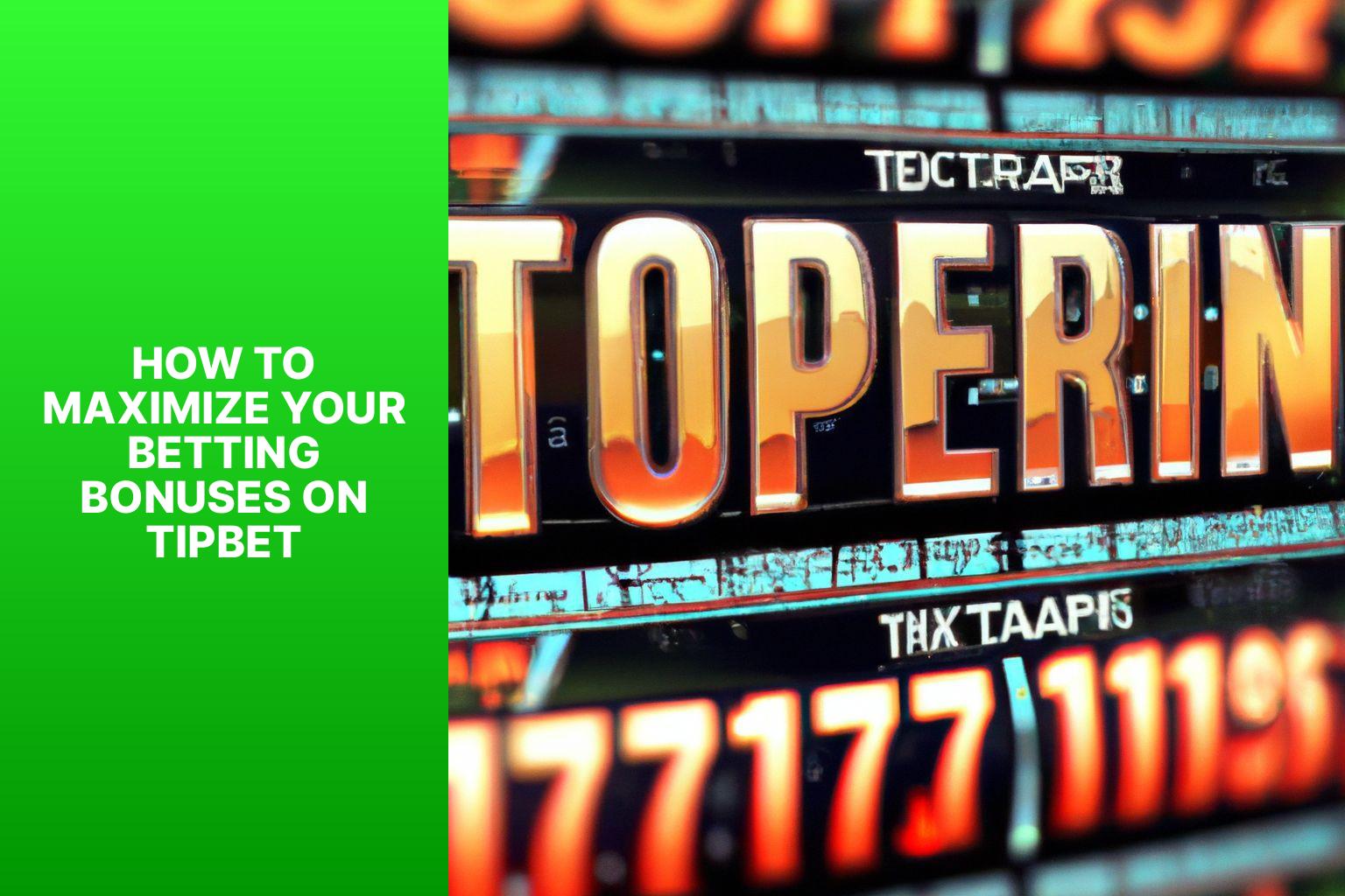 How to Maximize Your Betting Bonuses on Tipbet - Tipbet Bonus: Maximizing Your Betting Bonuses on Tipbet 