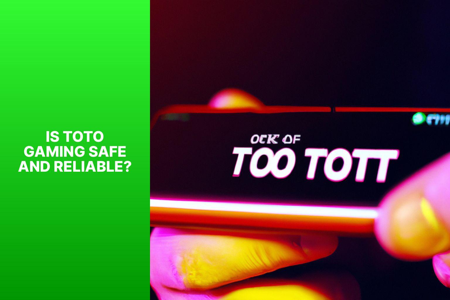 Is Toto Gaming Safe and Reliable? - Toto Gaming: Exploring Features and Betting Markets 