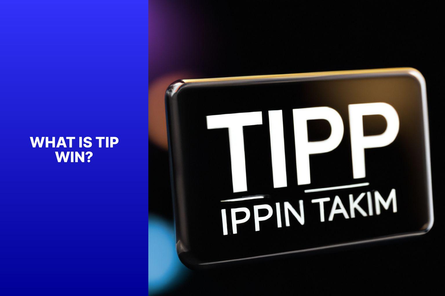 What is Tip Win? - Unveiling the Features of Tip Win: A Comprehensive Review 